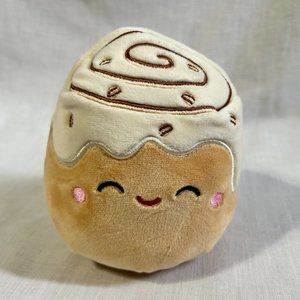 Squishmallow Chanel the Cinnamon Roll Bun New Stuffed Plush Toy 5 in